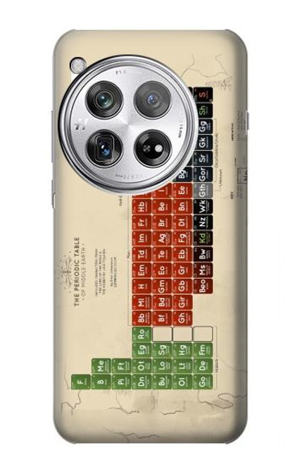 S1695 The Periodic Table of Middle Earth Hülle Schutzhülle Taschen für OnePlus 12