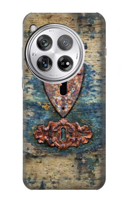 S3955 Vintage Keyhole Weather Door Hülle Schutzhülle Taschen für OnePlus 12