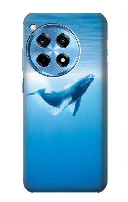 S0843 Blue Whale Hülle Schutzhülle Taschen für OnePlus 12R