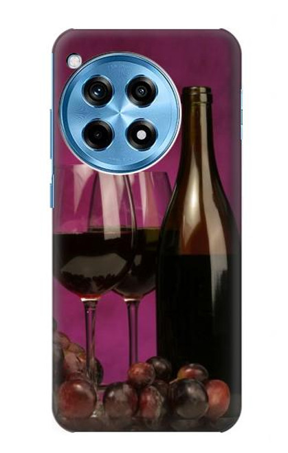 S0910 Red Wine Hülle Schutzhülle Taschen für OnePlus 12R