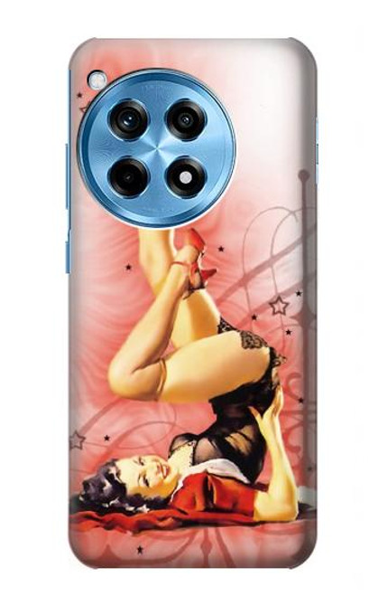 S1669 Pinup Girl Vintage Hülle Schutzhülle Taschen für OnePlus 12R