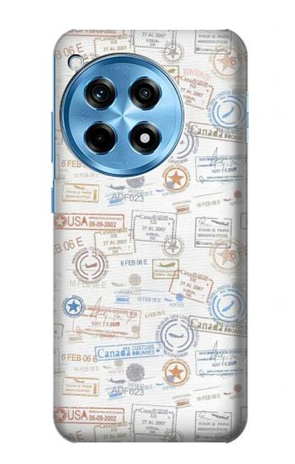 S3903 Travel Stamps Hülle Schutzhülle Taschen für OnePlus 12R