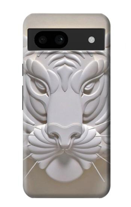 S0574 Tiger Carving Hülle Schutzhülle Taschen für Google Pixel 8a