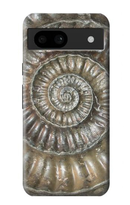 S1788 Ammonite Fossil Hülle Schutzhülle Taschen für Google Pixel 8a
