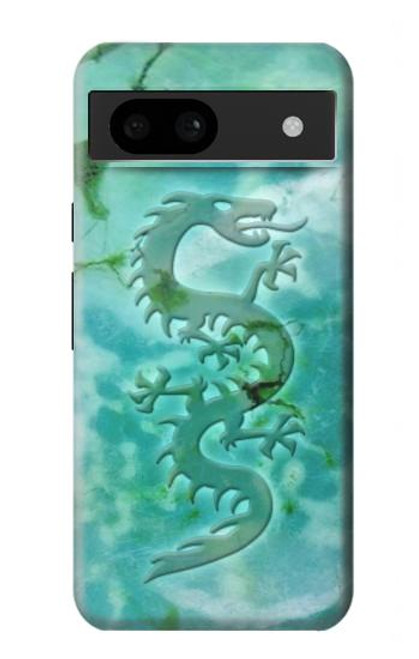 S2653 Dragon Green Turquoise Stone Graphic Hülle Schutzhülle Taschen für Google Pixel 8a