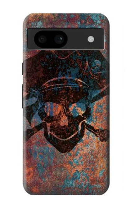 S3895 Pirate Skull Metal Hülle Schutzhülle Taschen für Google Pixel 8a