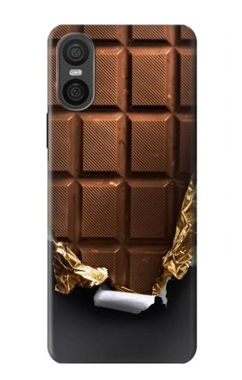 S0270 Chocolate Tasty Hülle Schutzhülle Taschen für Sony Xperia 10 VI