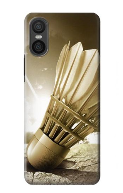 S0979 Badminton Sport Art Hülle Schutzhülle Taschen für Sony Xperia 10 VI