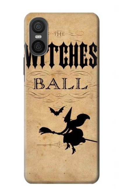 S2648 Vintage Halloween The Witches Ball Hülle Schutzhülle Taschen für Sony Xperia 10 VI