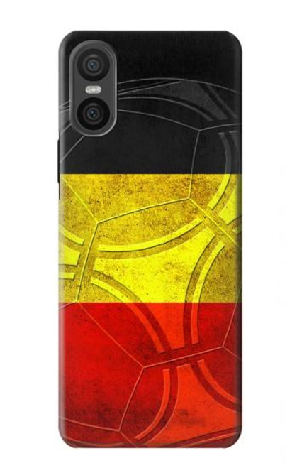 S2965 Belgium Football Soccer Hülle Schutzhülle Taschen für Sony Xperia 10 VI