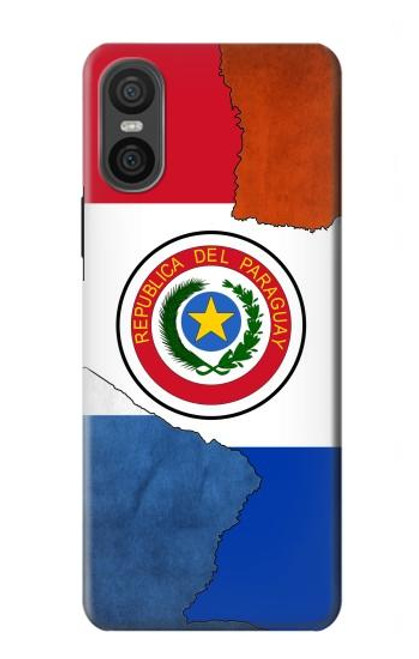 S3017 Paraguay Flag Hülle Schutzhülle Taschen für Sony Xperia 10 VI