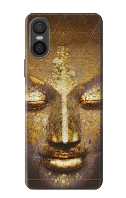 S3189 Magical Yantra Buddha Face Hülle Schutzhülle Taschen für Sony Xperia 10 VI