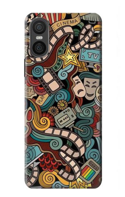 S3480 Movie Acting Entertainment Hülle Schutzhülle Taschen für Sony Xperia 10 VI