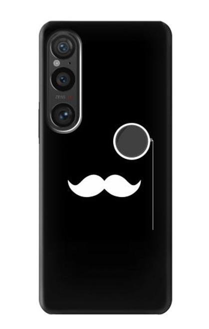 S1946 Sir Mustache Minimalism Hülle Schutzhülle Taschen für Sony Xperia 1 VI