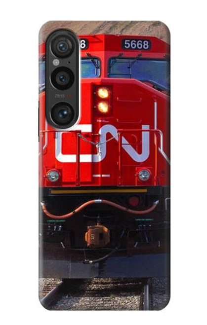 S2774 Train Canadian National Railway Hülle Schutzhülle Taschen für Sony Xperia 1 VI