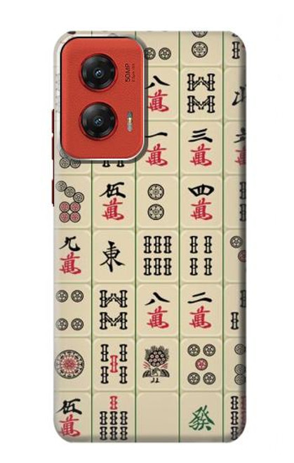 S0802 Mahjong Hülle Schutzhülle Taschen für Motorola Moto G Stylus 5G (2024)