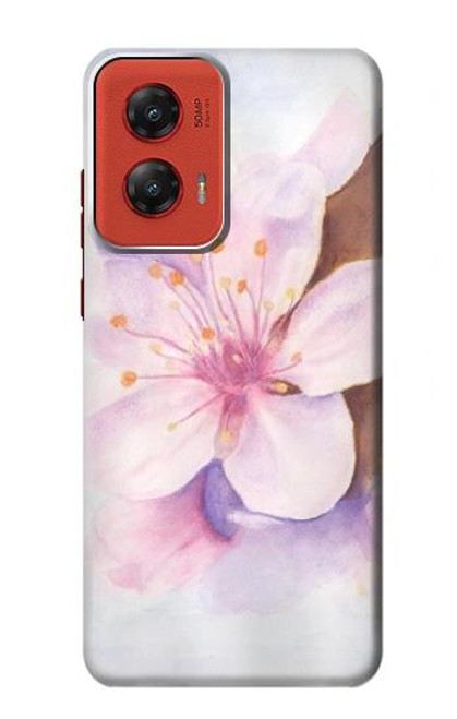 S1415 Sakura Blossom Art Hülle Schutzhülle Taschen für Motorola Moto G Stylus 5G (2024)