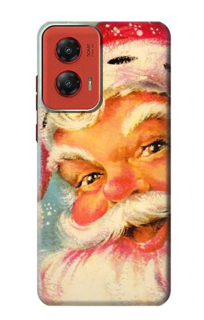 S2840 Christmas Vintage Santa Hülle Schutzhülle Taschen für Motorola Moto G Stylus 5G (2024)