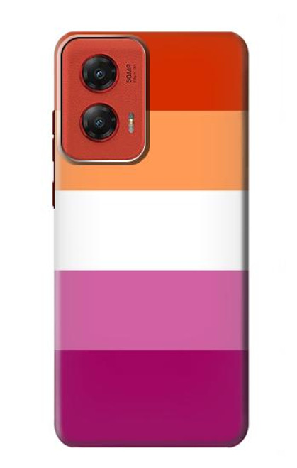 S3887 Lesbian Pride Flag Hülle Schutzhülle Taschen für Motorola Moto G Stylus 5G (2024)