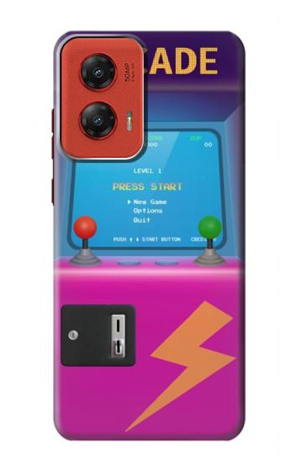 S3961 Arcade Cabinet Retro Machine Hülle Schutzhülle Taschen für Motorola Moto G Stylus 5G (2024)