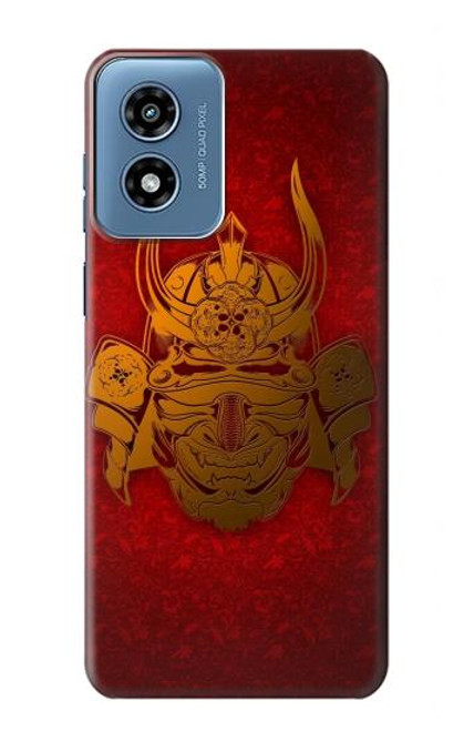S0820 Samurai Mask Helmet Hülle Schutzhülle Taschen für Motorola Moto G Play 4G (2024)