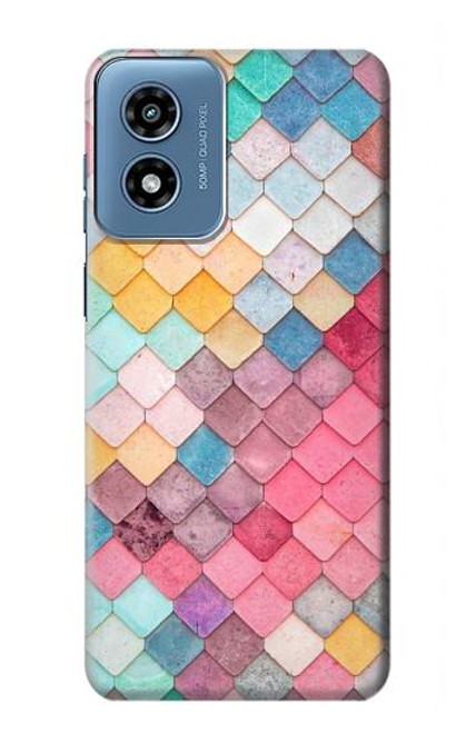 S2947 Candy Minimal Pastel Colors Hülle Schutzhülle Taschen für Motorola Moto G Play 4G (2024)