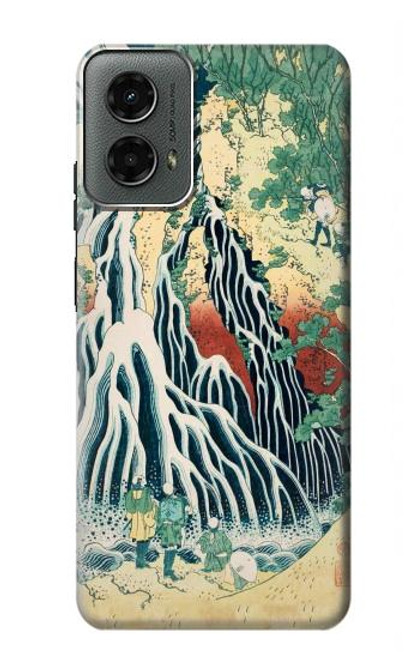 S2491 Hokusai Kirifuri Waterfall at Kurokami Hülle Schutzhülle Taschen für Motorola Moto G 5G (2024)