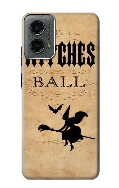 S2648 Vintage Halloween The Witches Ball Hülle Schutzhülle Taschen für Motorola Moto G 5G (2024)