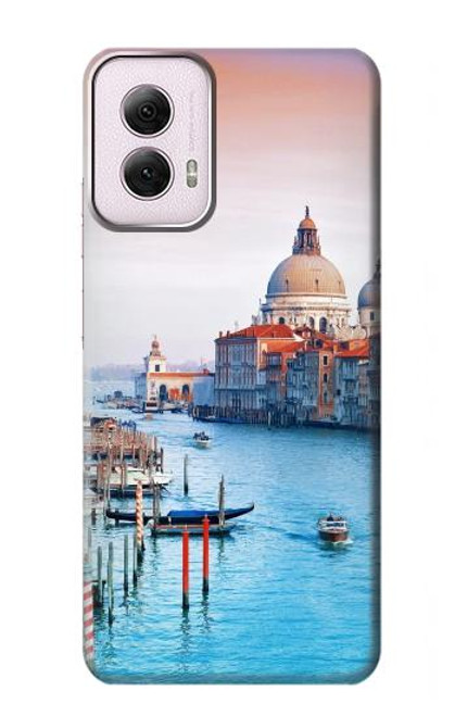 S0982 Beauty of Venice Italy Hülle Schutzhülle Taschen für Motorola Moto G Power 5G (2024)
