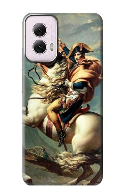 S1063 Napoleon Bonaparte Hülle Schutzhülle Taschen für Motorola Moto G Power 5G (2024)