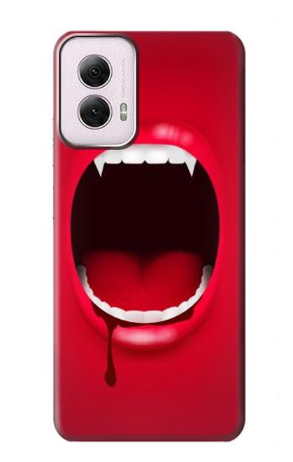 S2103 Vampire Mouth Hülle Schutzhülle Taschen für Motorola Moto G Power 5G (2024)