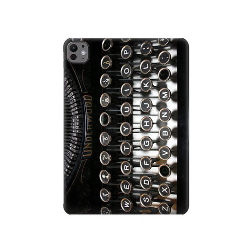S0620 Typewriter Hülle Schutzhülle Taschen für iPad Pro 11 (2024,2025)