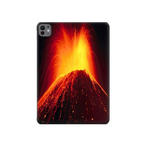 S0745 Volcano Lava Hülle Schutzhülle Taschen für iPad Pro 11 (2024,2025)