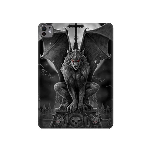 S0850 Gargoyle Devil Demon Hülle Schutzhülle Taschen für iPad Pro 11 (2024,2025)