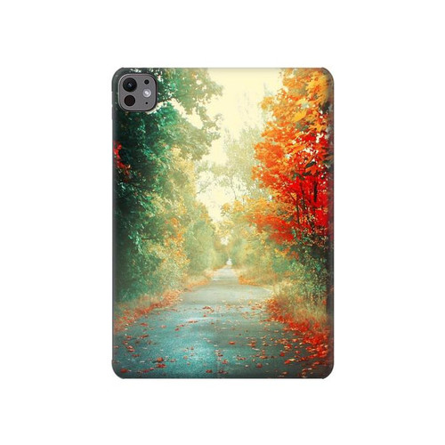 S0913 Road Through The Woods Hülle Schutzhülle Taschen für iPad Pro 11 (2024,2025)