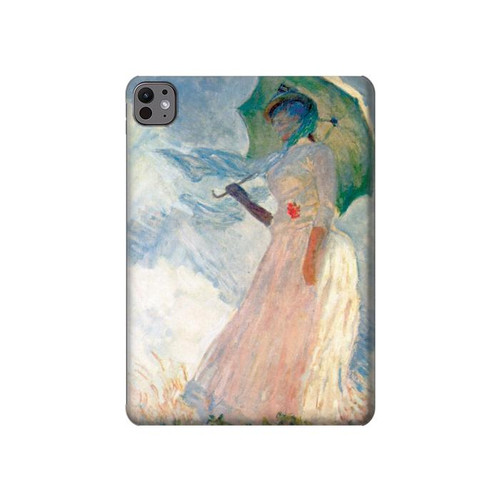 S0998 Claude Monet Woman with a Parasol Hülle Schutzhülle Taschen für iPad Pro 11 (2024,2025)
