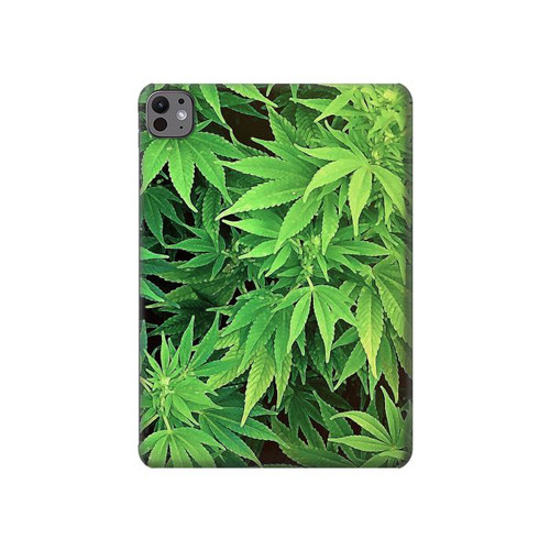 S1656 Marijuana Plant Hülle Schutzhülle Taschen für iPad Pro 11 (2024,2025)