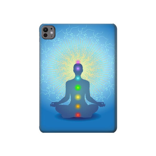 S2295 Bhuddha Aura Chakra Balancing Healing Hülle Schutzhülle Taschen für iPad Pro 11 (2024,2025)
