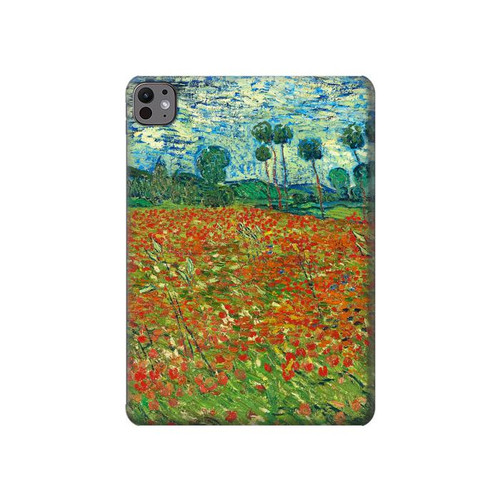 S2681 Field Of Poppies Vincent Van Gogh Hülle Schutzhülle Taschen für iPad Pro 11 (2024,2025)