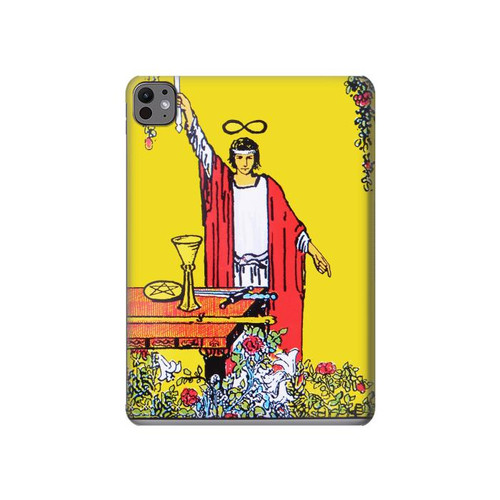 S2806 Tarot Card The Magician Hülle Schutzhülle Taschen für iPad Pro 11 (2024,2025)