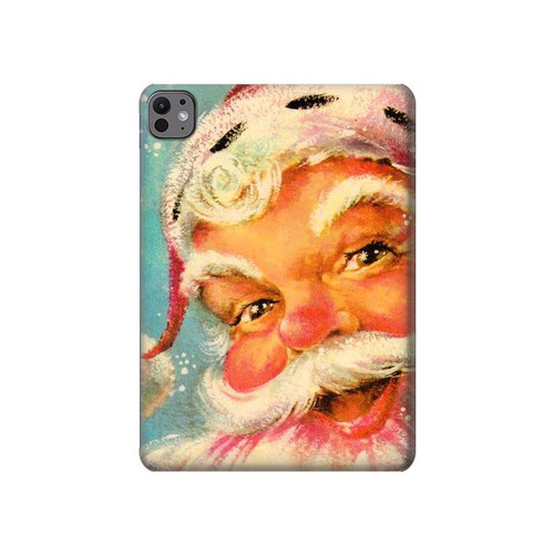S2840 Christmas Vintage Santa Hülle Schutzhülle Taschen für iPad Pro 11 (2024,2025)