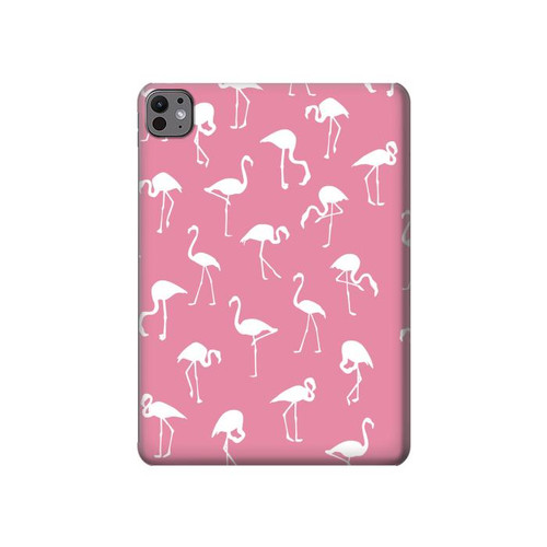 S2858 Pink Flamingo Pattern Hülle Schutzhülle Taschen für iPad Pro 11 (2024,2025)