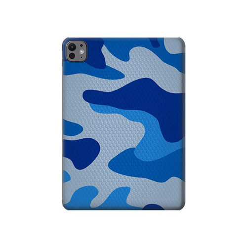 S2958 Army Blue Camo Camouflage Hülle Schutzhülle Taschen für iPad Pro 11 (2024,2025)
