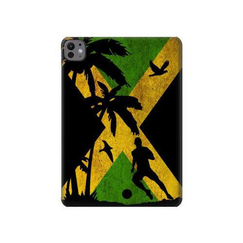 S2975 Jamaica Football Soccer Hülle Schutzhülle Taschen für iPad Pro 11 (2024,2025)