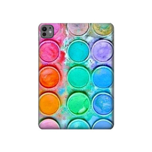 S3235 Watercolor Mixing Hülle Schutzhülle Taschen für iPad Pro 11 (2024,2025)