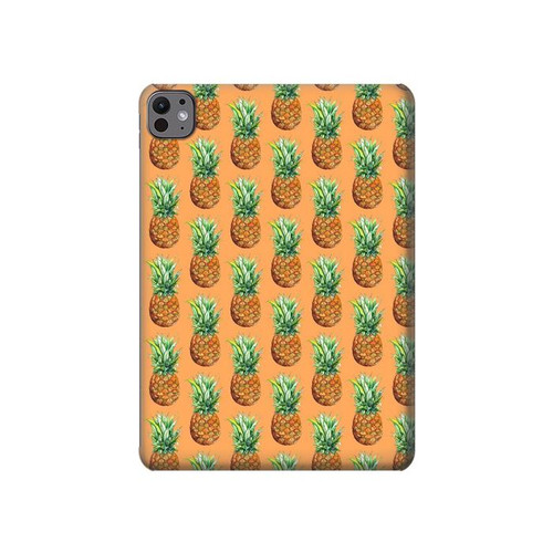 S3258 Pineapple Pattern Hülle Schutzhülle Taschen für iPad Pro 11 (2024,2025)