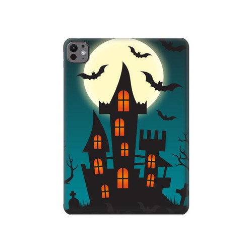 S3268 Halloween Festival Castle Hülle Schutzhülle Taschen für iPad Pro 11 (2024,2025)