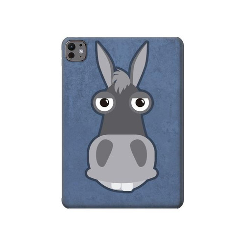 S3271 Donkey Cartoon Hülle Schutzhülle Taschen für iPad Pro 11 (2024,2025)