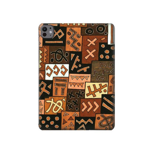 S3460 Mali Art Pattern Hülle Schutzhülle Taschen für iPad Pro 11 (2024,2025)