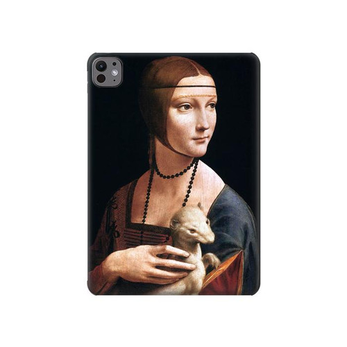 S3471 Lady Ermine Leonardo da Vinci Hülle Schutzhülle Taschen für iPad Pro 11 (2024,2025)